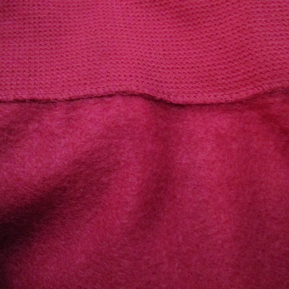 New Mix Burgundy Fleece Lined Leggings - Picture 6 of 6